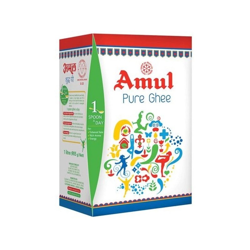 Buy Amul Pure Ghee 1Ltr – Rich Taste, Family Health Buy Amul Pure Ghee 1Ltr – Rich Taste, Family Health