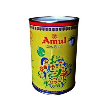 Amul Cow Ghee Tin 1Ltr – Pure Taste for Every Home