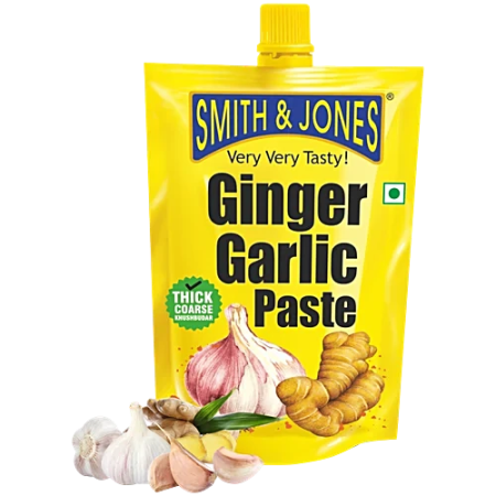 Smith & Jones Ginger Garlic Paste 200g – Fresh Flavor