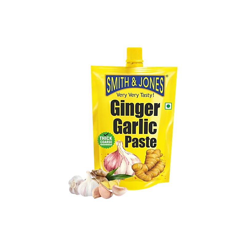 Smith & Jones Ginger Garlic Paste 200g – Fresh Flavor Smith & Jones Ginger Garlic Paste 200g – Fresh Flavor