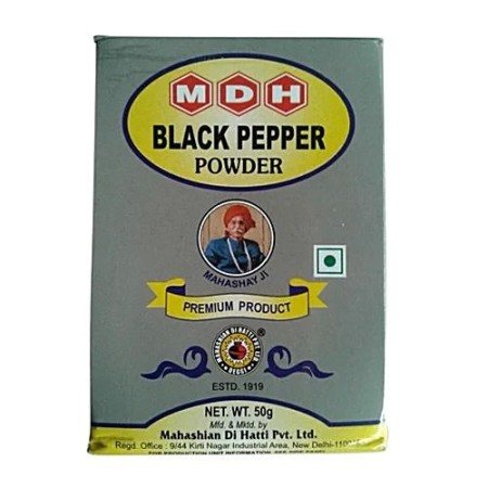 MDH Black Pepper Powder 50G | Buy Online