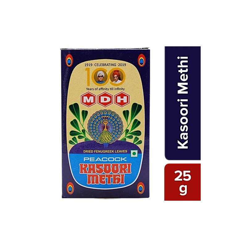 MDH Kasoori Methi 25G | Buy Dried Fenugreek Online