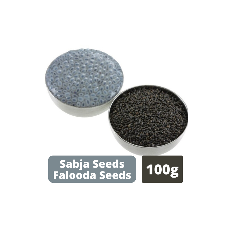 Basil Seeds | Sabja Seeds | Falooda Seeds 100G | Buy Online