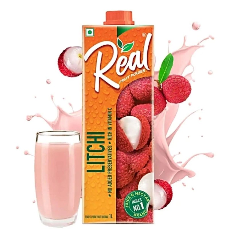Real Fruit Power Litchi Juice 1L | Buy Online