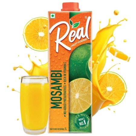 Real Mosambi Juice 1L | Fruit Power