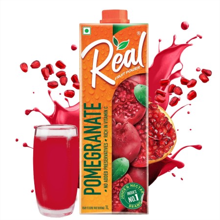 Real Anar Juice 1L | Fruit Power Pomegranate