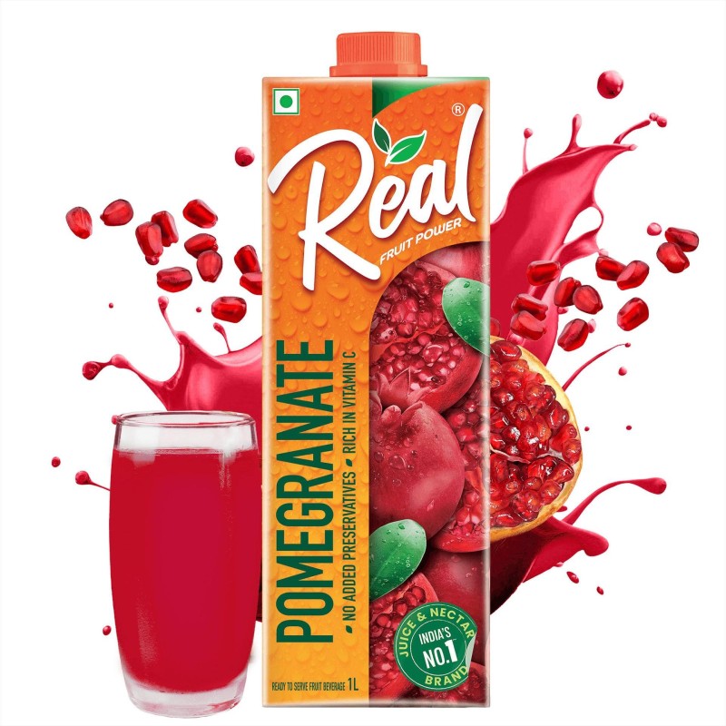 Real Anar Juice 1L | Fruit Power Pomegranate